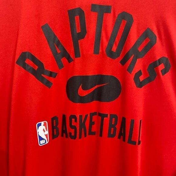 Nike NBA Toronto Raptors Long Sleeve "The Nike Tee", Men's Size XLT - Picture 5 of 9